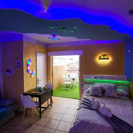Atico Con Piscina En El Centro Puerto De La Cruz - Edificio Girasol Апартаменты