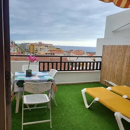 Ático con piscina en el centro Puerto de la Cruz - Edificio Girasol *