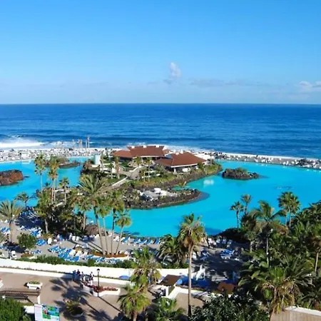 Atico Con Piscina En El Centro Puerto De La Cruz - Edificio Girasol アパート プエルト・デ・ラ・クルス
