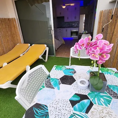 アパート Atico Con Piscina En El Centro Puerto De La Cruz - Edificio Girasol プエルト・デ・ラ・クルス